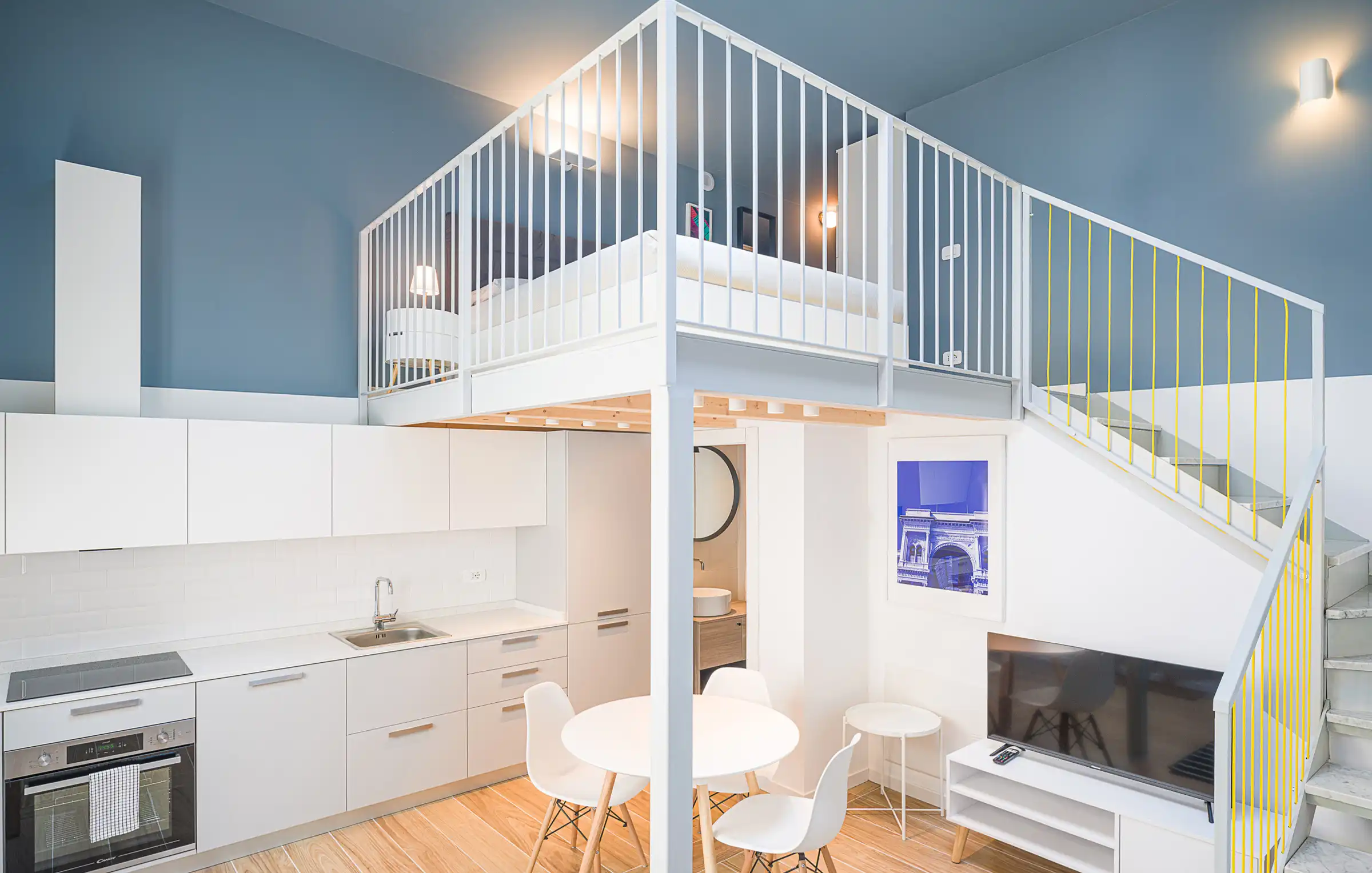 Duplex at Residenza Dergano in Milan